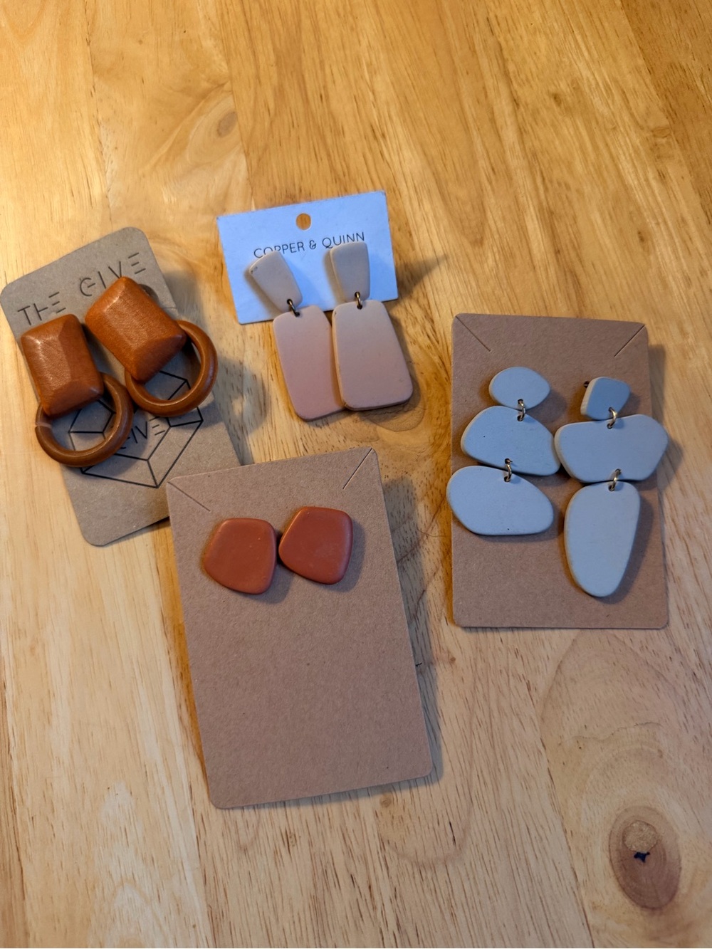 Lot of Desert Chic Earrings - Lightweight Polymer Jewelry